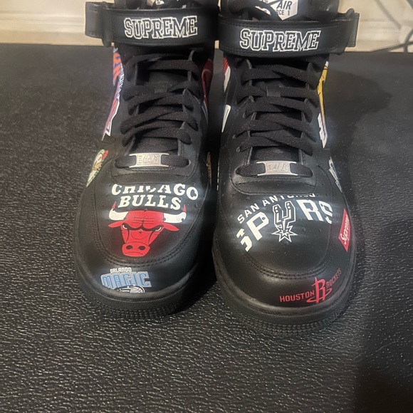 Nike Air Force 1 Supreme NBA size 11 new without box - Picture 5 of 9
